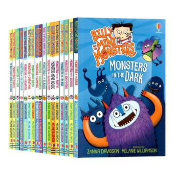 【查德書境】最新 比利家的小怪獸們 Billy and the Mini Monsters 17冊 比利和小怪物 圖文書