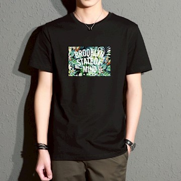 【Heart:W 新職人】現+預 印花圖騰圓領短袖上衣T(男上衣/休閒/舒適/T恤)