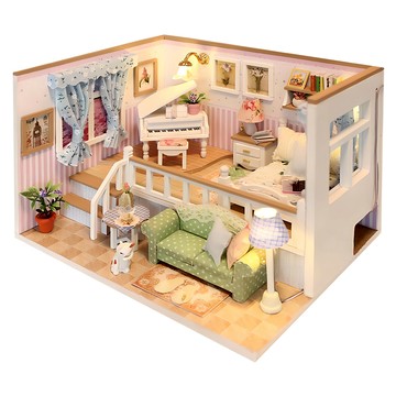 Prime Winners 迷你雙層房屋 DIY 套件  1組  多色