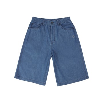 CONVERSE COOL MAX DENIM SHORT DENIM BLUE 牛仔短褲 男 藍色-MCH632-UHA