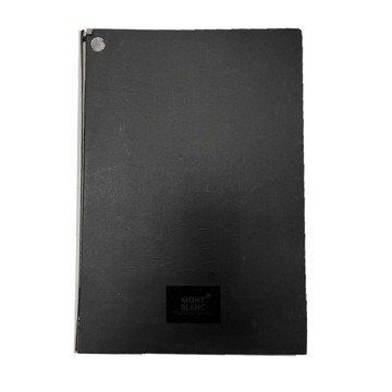 福利品 【MontBlanc 萬寶龍】鋼筆專用信籤禮盒收藏組