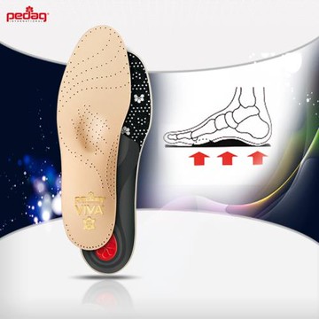 德國進口pedag真皮底托足弓支撐鞋墊吸汗防臭除臭弓足減壓減足痛