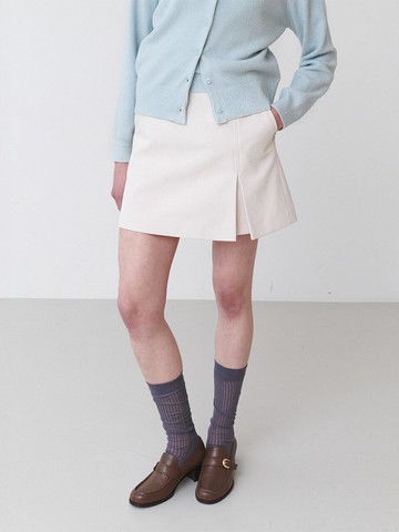 A-line Twill Mini Skirt (SW5SS120)