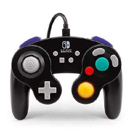 PowerA Wired Controller for Nintendo Switch: GameCube Style Black 