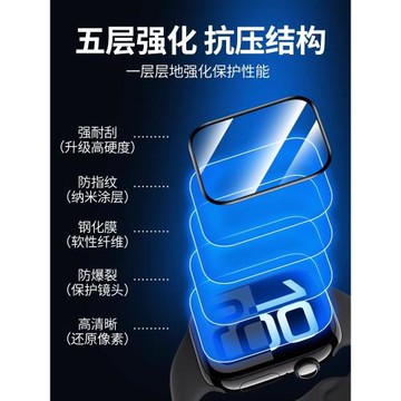 適用蘋果手表s10保護膜iwatchs10手表膜applewatchs10屏幕iwatch10貼膜2024新款s9蘋果10代表盤膜s8全包防摔