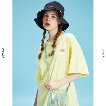 NSS LAB 2020 S/S  黃明昊同款國潮三色印花內搭短袖T恤情侶bf風