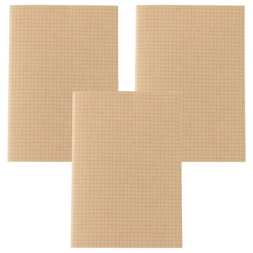 MUJI 無印良品 筆記本 A5 32張  方格  3本
