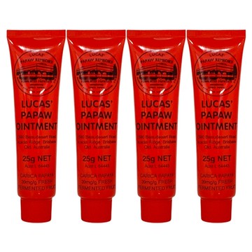 澳洲 Lucas papaw ointment 木瓜霜 25g (4入組)