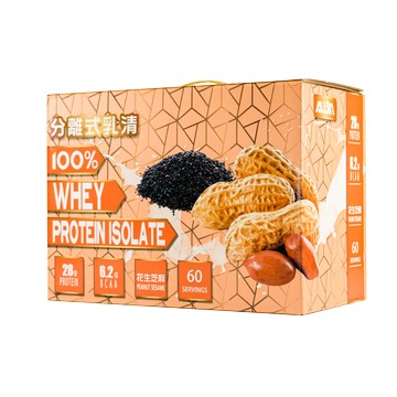 *獨家新口味上市* [ALLIN] 分離乳清 (60包/盒) - 多口味-花生芝麻