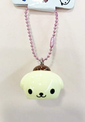 【震撼精品百貨】Pom Pom Purin 布丁狗 布丁狗鑰匙圈-趴姿#60919 震撼日式精品百貨