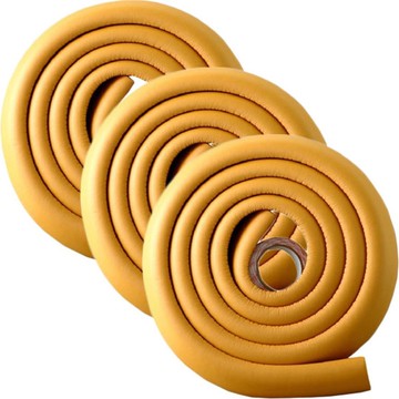 Cocomom 標準型防撞角條  23 x 8mm x 2m  黃褐色  3個