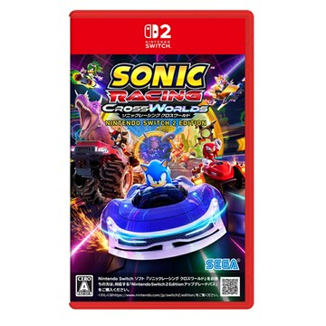 【AS電玩】NS2 Switch 2 索尼克賽車 交叉世界 中文版 (國際版)