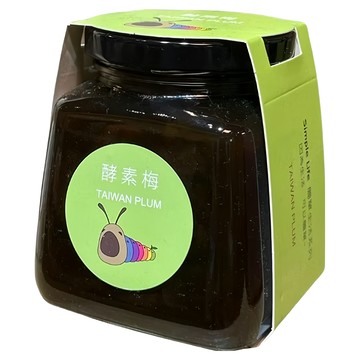 水里鄉農會 簡單生活 酵素梅 530g/瓶 台灣梅  1罐