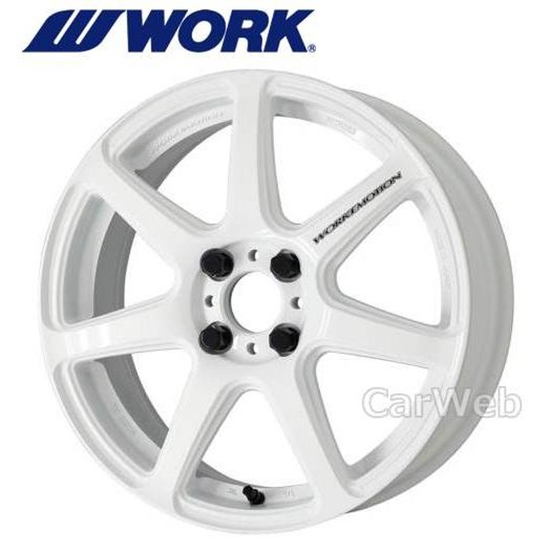 ホイールのみ単品4本セット] WORK EMOTION T7R 15インチ×5.0J PCD：100