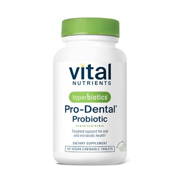 Hyperbiotics PRO-Dental Probiotics for Oral Health Natural Mint 90 Chewable Tablets