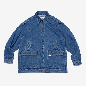 【日貨代購CITY】2023AW WTAPS DADDY JACKET COTTON DENIM 鐵道 牛仔 外套 現貨