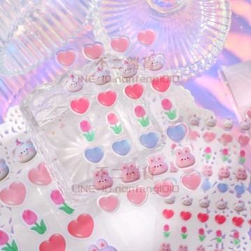 手賬貼紙卡通可愛手帳手機殼diy小圖案貼畫【不二雜貨】