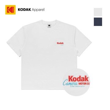 【KODAK Apparel】柯達 Breeze 圖案短T 2色(藍 白) KB602017