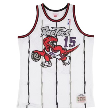 mitchell & ness NBA 球迷版球衣 VINCE CARTER #15 1998-99 主場 多倫多暴龍  白色  2XL