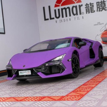 彩珀68286K仿真蘭博大牛超跑模型汽車擺件收藏聲光可開門兒童玩具