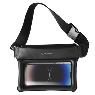 SINJIMORU 多功能收納氣墊智慧型手機防水包  黑色  1個