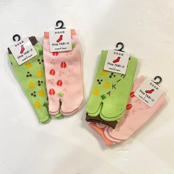 TABI-JI奈良足袋襪(分趾襪)-小鹿足跡