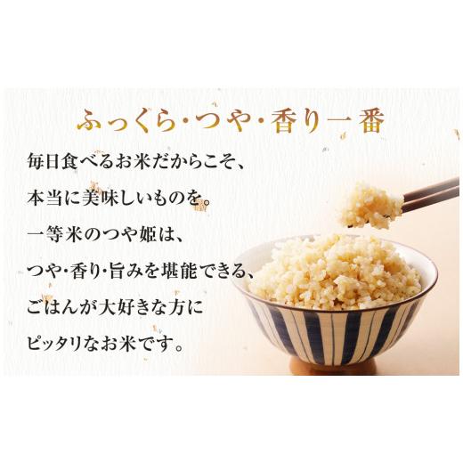 ふるさと納税 宮城県 東松島市 東松島産　つや姫　玄米10kg　米　お米　宮城県　玄米　東松島市　宮城県産