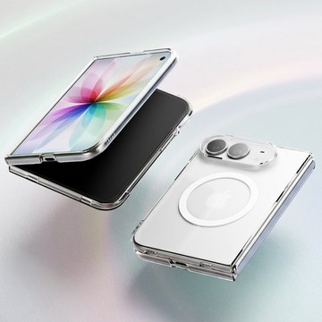 elago iPhone Duo 磁吸防摔邊框Hybrid透明手機殼