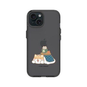 iPhone 15 Clear 酷墨灰 - 柴語錄 Shiba Says - 我是棉被怪