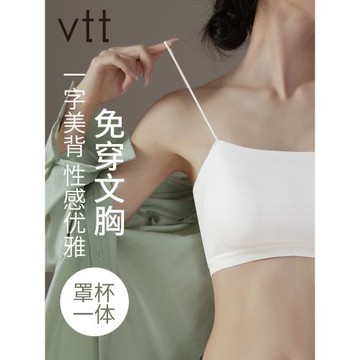 抹胸內衣女防走光小胸打底背心式小吊帶內搭薄款美背文胸夏季裹胸