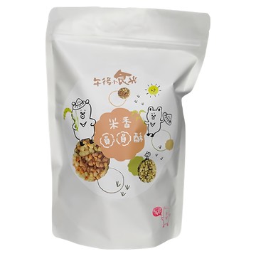 午後小食光 米香圓圓酥 海苔口味  120g  酥脆口感，獨立包裝，台灣好米製成，無添加，健康零食  1包