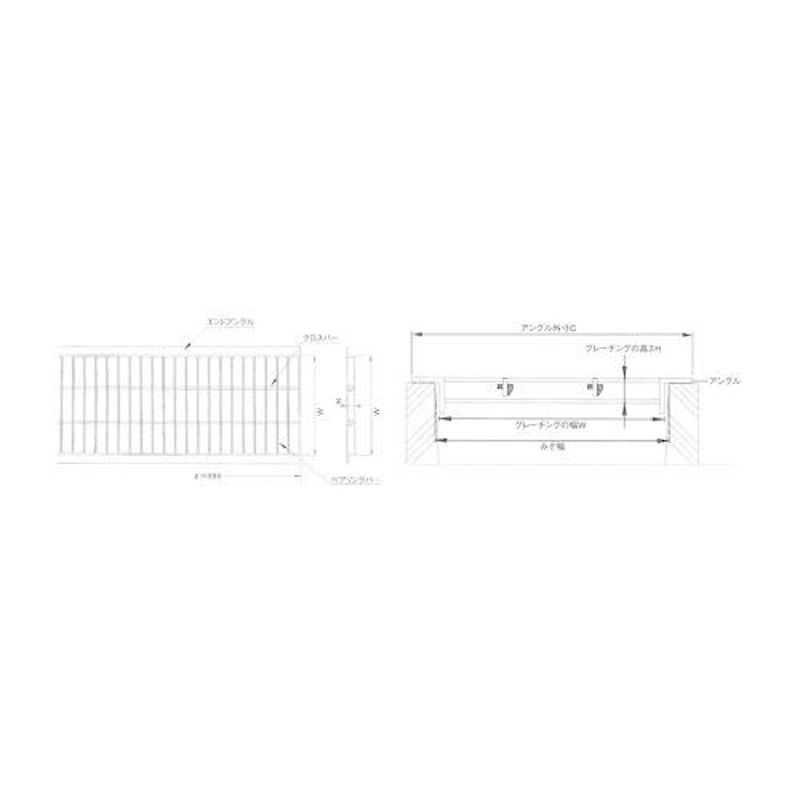 2021新発 駐車場 側溝 U字溝用 <br>法山本店 <br>ノンスリップ型U字溝用グレーチング <br>適用みぞ幅 180mm <br>適用車種  乗用車 <br>HGUX-180-19 <br>側溝の蓋 グレーチング 普及型