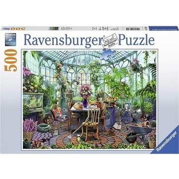 維寶拼圖-溫室早晨(500P)