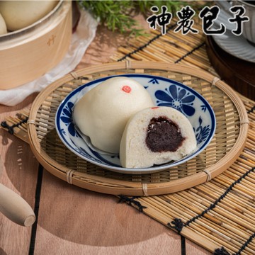 【神農包子】豆沙包(5入/包)