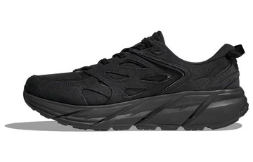 CLIFTON L SUEDE TRIPLE BLACK