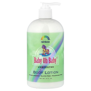 Rainbow Research, Baby Oh Baby®，草本身體乳，無香，16 液量盎司