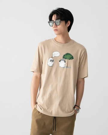 男人的心聲╮(╯_╰)╭短TEE (沙漠色)
