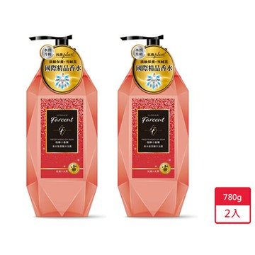 Farcent香水胺基酸沐浴露-小蒼蘭780mlx2入【愛買】