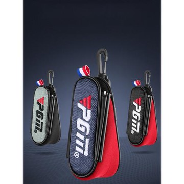 磁吸掛鉤高爾夫便攜腰包golf掛件小球袋背可插球te防水尼龍小掛包