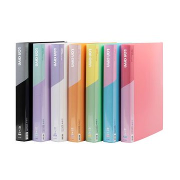 【連勤 LANCHYN】P.P四孔1吋圓型夾馬卡龍色系-12個入/箱 LC-6004