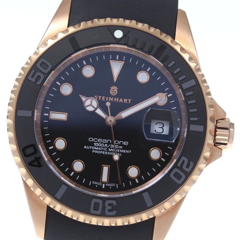 ☆極美品☆箱・保証書付き【Steinhart】スタインハート オーシャンワン デイト 103-0893 自動巻き メンズ_707859 |  LINEショッピング