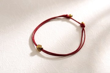 \| Charlene 瑩絲手繩 |/ - 牽引款-粗線/換色換飾品。黃銅。手繩