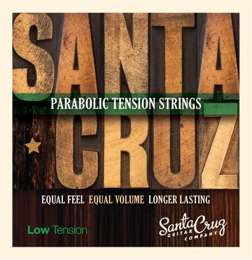 Santa Cruz Parabolic Tension Low Tension 低張力 12-56 微塗層 磷青銅 拋物線張力 民謠吉他弦