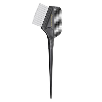 FAWEIO 髮葳鵝 360度尖毛旋轉染髮梳  銀黑色  1支