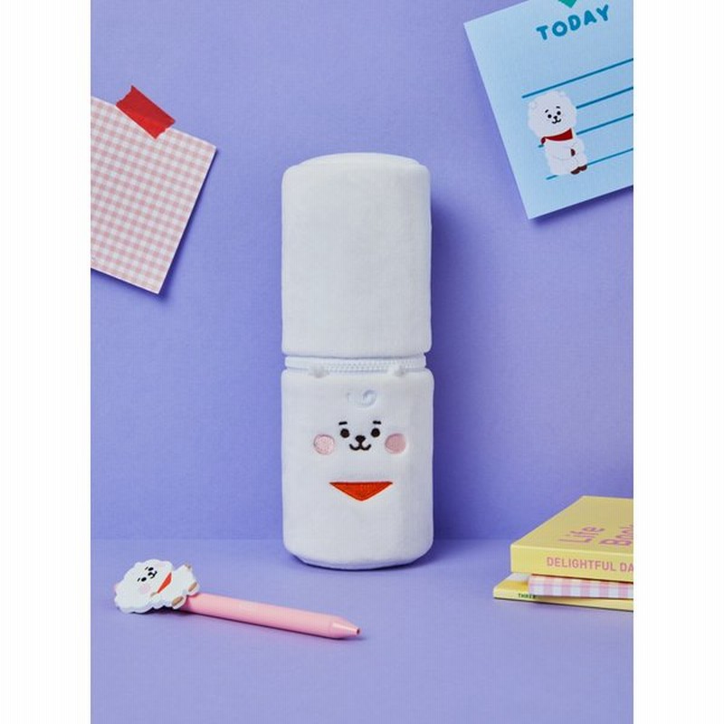 Bt21公式グッズ バンタン Bts 小物入れやポーチに 筒型ペンケース Rj 防弾少年団 韓国文房具 可愛い 韓国雑貨 通販 Lineポイント最大get Lineショッピング