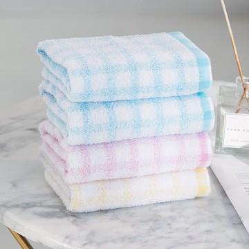 潔麗雅純棉毛巾 薄款中巾家用成人吸水長絨棉男女洗臉6636