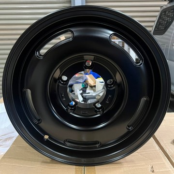 JIMNY JB43 JB74 15吋復古輪圈(黑色)