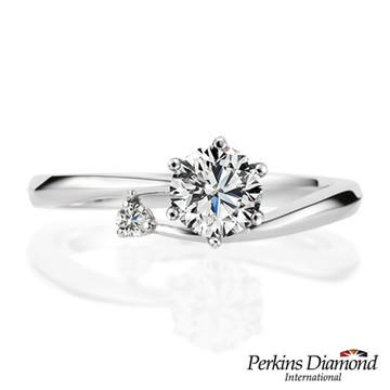 PERKINS 伯金仕 - Princess系列 0.30克拉鑽石戒指