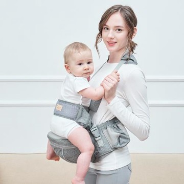 嬰兒輕便背帶腰凳坐凳外出小孩簡易寶寶抱帶凳單獨可儲物防護帶