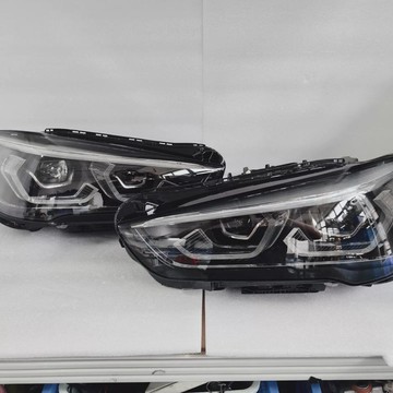 (質量保固）19~22款BMW X1大燈F48LED大燈總成原廠原裝頭燈